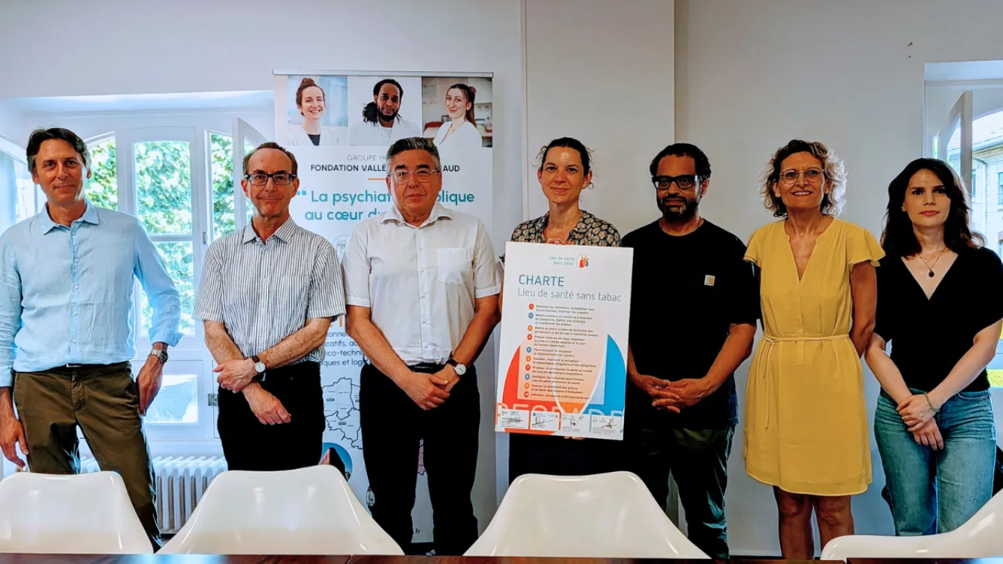 Signature de la Charte Lieu de Santé Sans Tabac du RESPADD - 24 juin 2026