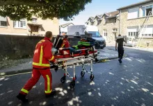 Exercice incendie avec les sapeurs-pompiers de Paris