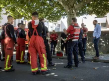 Exercice incendie avec les sapeurs-pompiers de Paris