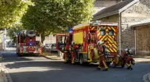 Exercice incendie avec les sapeurs-pompiers de Paris
